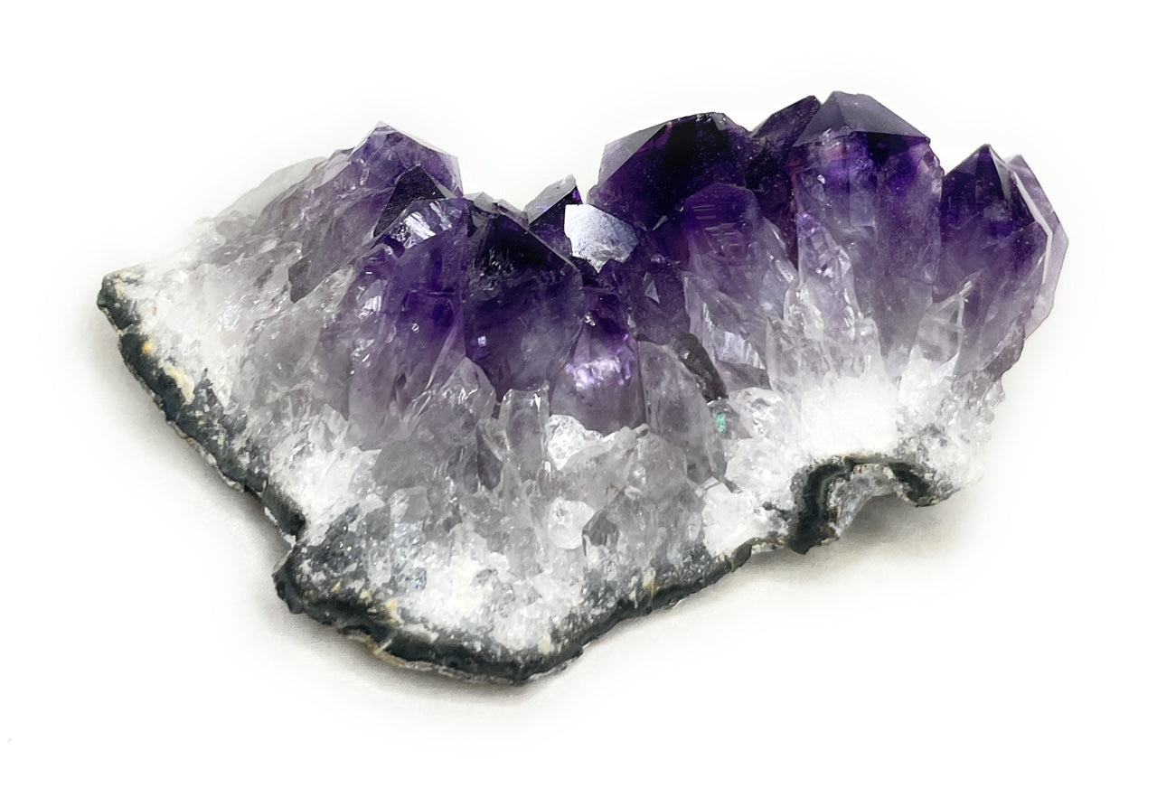 Polished Purple Amethyst, Amethyst Cluster, February Birthstone, Amethyst decor, gifts for women, Spiritual Crystals - A beautiful Amethyst crystal known for its amethyst is a powerful stone for spiritual protection and inner peace.