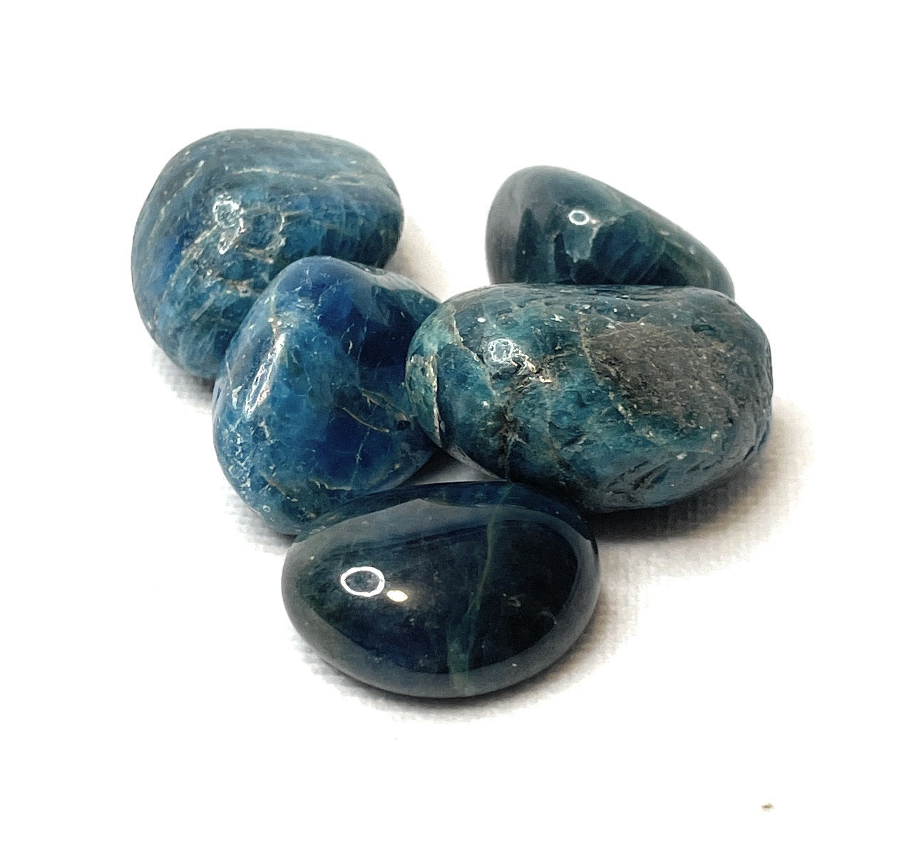 Tumbled Apatite Stone, Tumble Stone, Tumble Crystal, Apatite Smooth Stone, Gem, Smooth Stone - A unique handcrafted crystal piece.